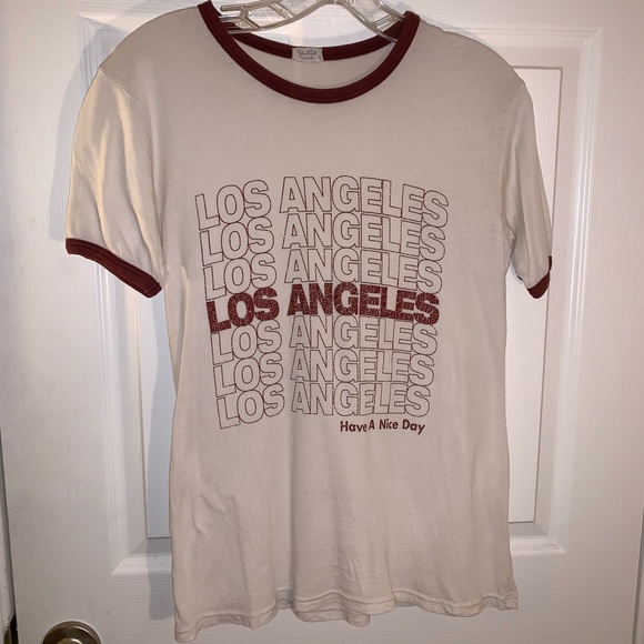 Brandy Melville Tops - Brandy Melville Los Angeles T-Shirt Brandy Melville Tops - Brandy Melville Los Angeles T-Shirt